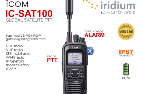 New satellite station from ICOM